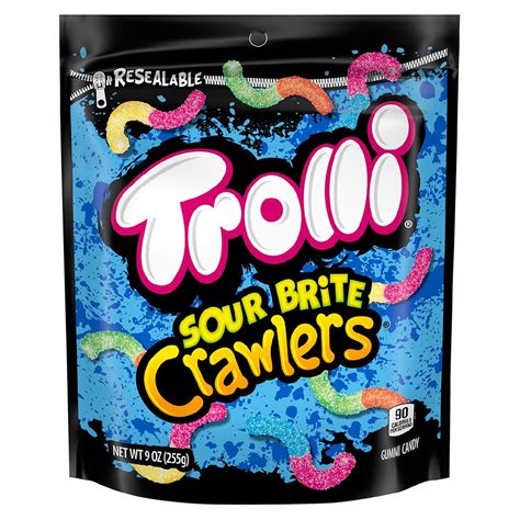 Trolli Sour Brite Crawlers Minis logo