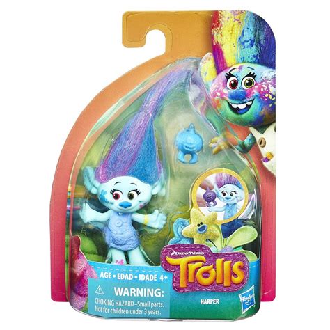 Trolls (Hasbro) DreamWorks Trolls Harper Collectible Figure logo