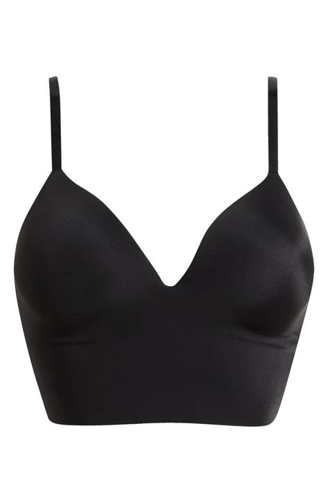 True&Co True Body Longline Bralette logo