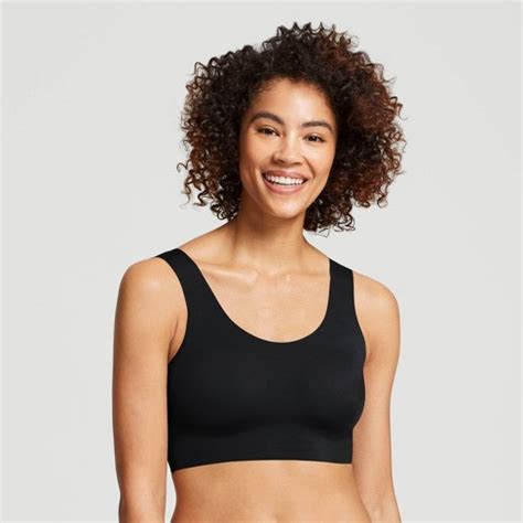 True&Co True Body Scoop Neck Bra logo