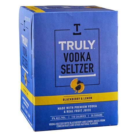 Truly Hard Seltzer Blackberry & Lemon Vodka Seltzer