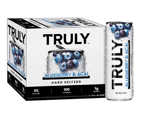 Truly Hard Seltzer Blueberry logo