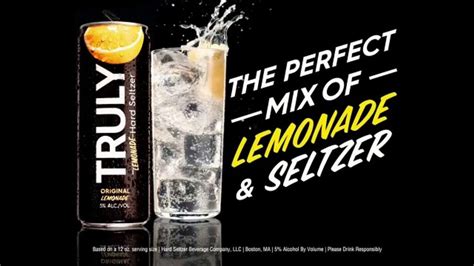 Truly Hard Seltzer Lemonade TV commercial - Big Lemonade Flavor