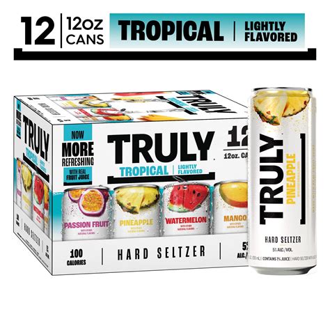 Truly Hard Seltzer Tropical Mix Pack logo