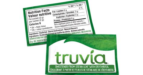 Truvia Packets logo