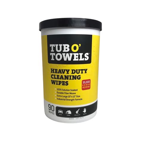 Tub O'Towels Heavy Duty Cleaning Wipes TV Spot, 'Home Cleaning Routine'
