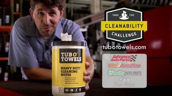 Tub O'Towels TV Spot, 'Cleanability Challenge'