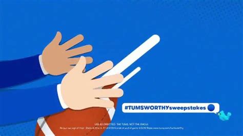 Tums TV commercial - TUMSWORTHY Sweepstakes