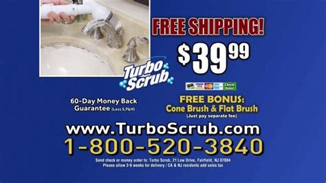 Turbo Scrub TV commercial - Quick and Easy