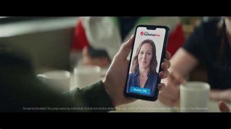 TurboTax Live TV commercial - Automatized Café