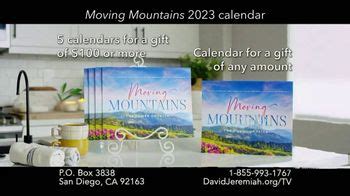 Turning Point USA Moving Mountains 2023 Calendar TV Spot, 'Faith'