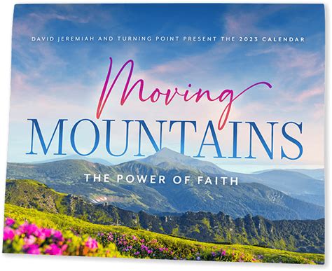 Turning Point USA Moving Mountains 2023 Calendar