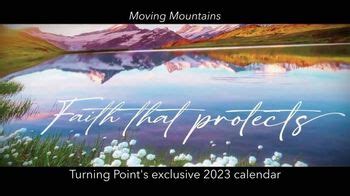 Turning Point USA Moving Mountains 2023 Calendar logo