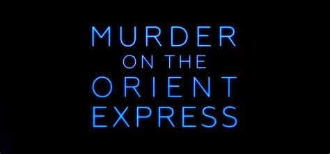 Twentieth Century Studios Murder on the Orient Express