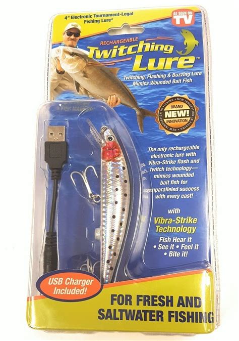 Twitching Lure Rechargeable Twitching Lure logo