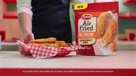 Tyson Air Fried Chicken Strips TV Spot, 'Step Right Up' featuring Riley Parker