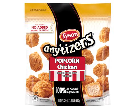 Tyson Foods Any'tizers Popcorn Chicken tv commercials