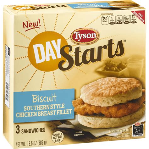 Tyson Foods Day Starts Biscuit