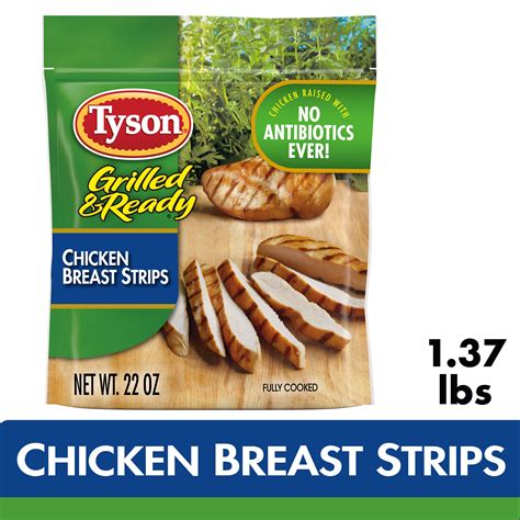 Tyson Foods Grilled & Ready Chicken Breast Strips