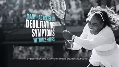 UBRELVY TV Spot, 'Stop Migraines in Its Tracks' Featuring Serena Williams featuring Serena Williams