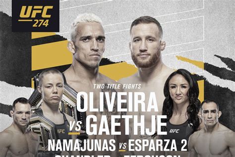 UFC 274 TV Spot, 'Oliveira vs. Gaethje and Namajunas vs Esparza Two'