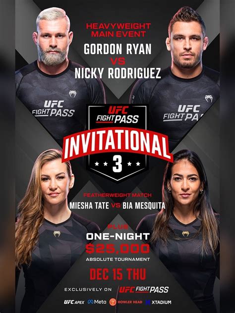 UFC Fight Pass Invitational 3 logo