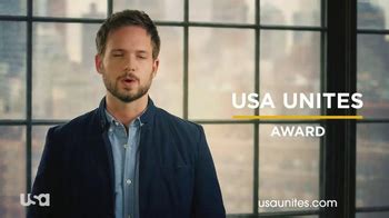 USA Characters Unite TV commercial - 2015 USA Unites Award Ft. Patrick J. Adams