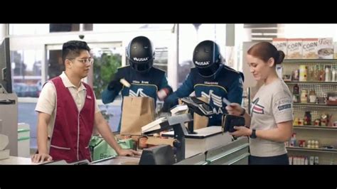 USAA Bank TV commercial - Grocery Store