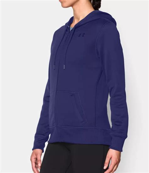 Under Armour Women's Storm Armour Fleece Stud Big Logo Hoodie: Europa Purple