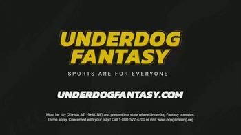 Underdog Fantasy TV Spot, 'With You Win or Lose'