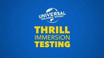 Universal Orlando Resort TV Spot, 'Let Yourself Woah: Thrill Immersion Testing'