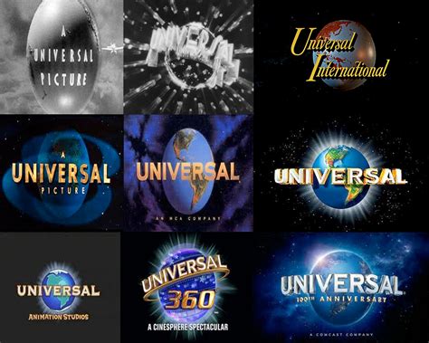 Universal Pictures Glass logo