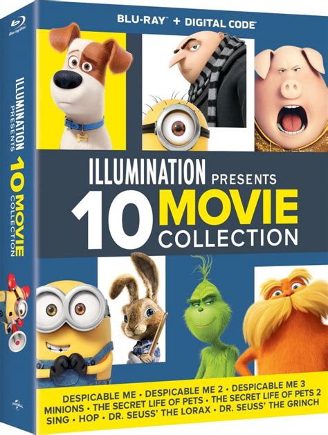 Universal Pictures Home Entertainment Illumination Presents: 10-Movie Collection logo