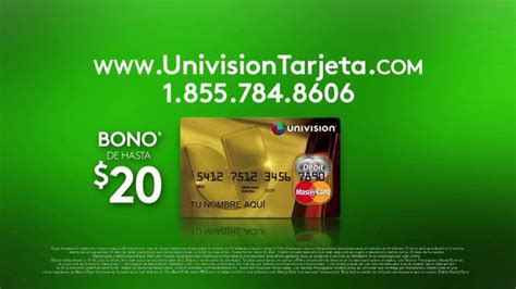 Univision Tarjeta TV Spot