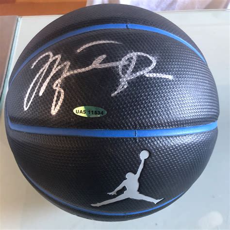 Upper Deck Store Michael Jordan Autographed Basketball logo