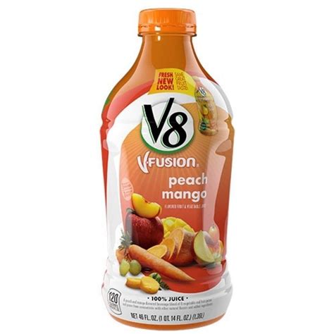 V8 Juice V-Fusion Peach Mango logo