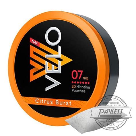 VELO Nicotine Pouch Max Citrus Burst