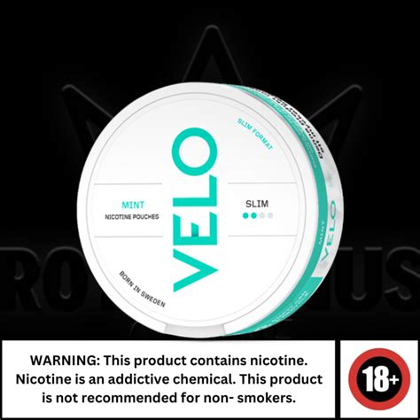 VELO Nicotine Pouch Mint logo