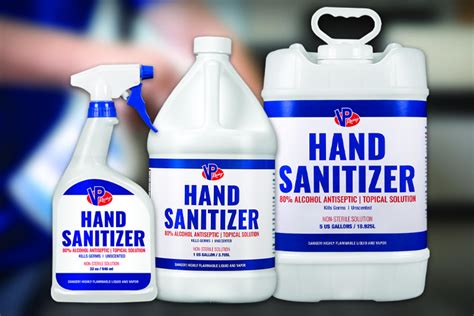 VP Racing Fuels Hand Sanitizer logo