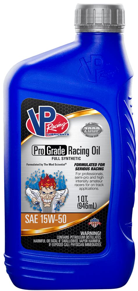 VP Racing Fuels SAE 15W-50