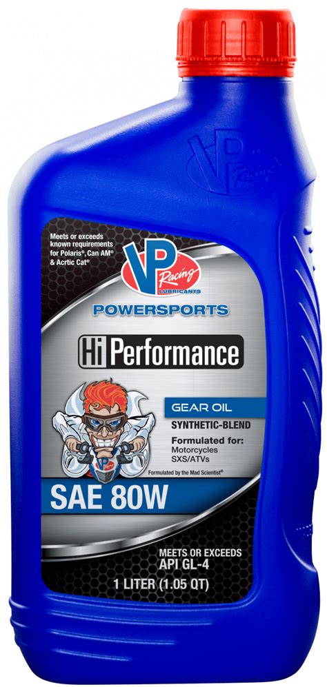 VP Racing Fuels SAE 80W-90 Gear Oil