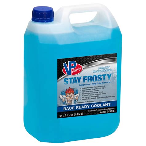 VP Racing Fuels Stay Frosty Race-Ready Coolant