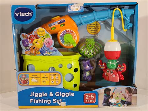 VTech Jiggle & Giggle Fishing Set tv commercials