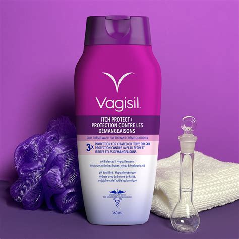 Vagisil Itch Protect+ Crème Wash logo