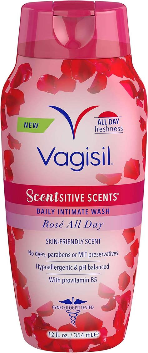 Vagisil Scentsitive Scents Rose All Day Daily Intimate Wash