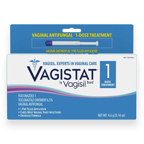 Vagisil Vagistat 1 Dose Yeast Infection Treatment