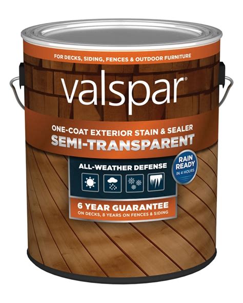 Valspar One-Coat Exterior Stain & Sealer Semi-Transparent tv commercials