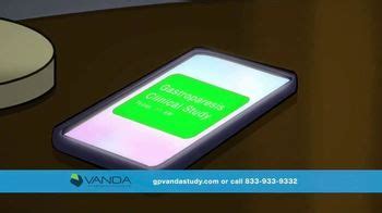 Vanda Pharmaceuticals TV Spot, 'Gastroparesis Study'