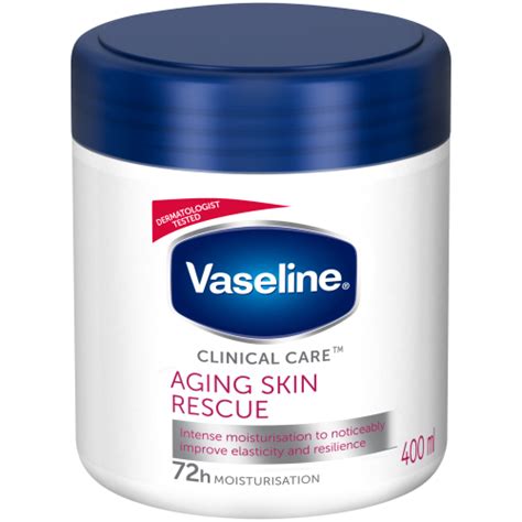 Vaseline Clinical Care Aging Skin Rescue logo