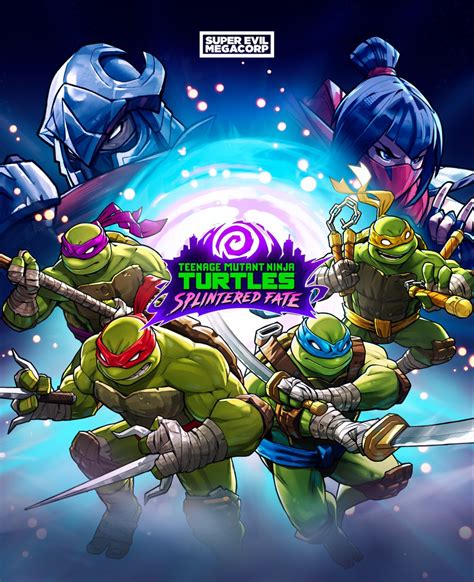 Viacom International Studios Teenage Mutant Ninja Turtles Splintered Fate logo